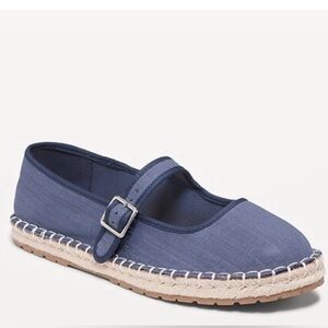 Espadrille Mary Jane Flats